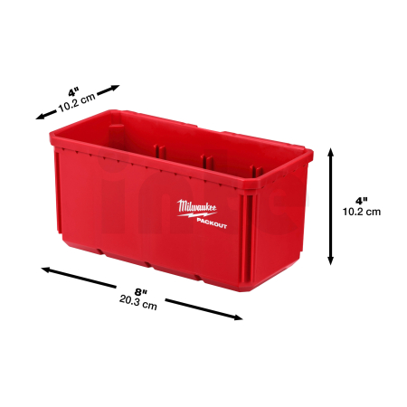 MILWAUKEE PACKOUT™ kontejner 10x20 cm 4932480699