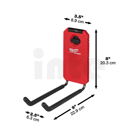 MILWAUKEE PACKOUT™ rovný univerzální háček 4932480700