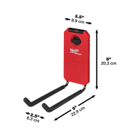 MILWAUKEE PACKOUT™ rovný univerzální háček 4932480700