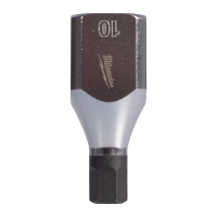 MILWAUKEE ½″ nástrčný klíč Hex 10 mm 4932480848