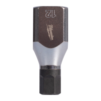 MILWAUKEE ½″ nástrčný klíč Hex 12 mm 4932480849
