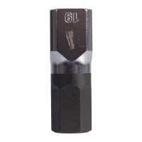 MILWAUKEE ½″ nástrčný klíč Hex 19 mm 4932480852