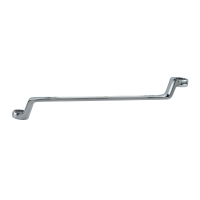MILWAUKEE Vyhnutý oboustranný očkový klíč 16x17mm 4932492745