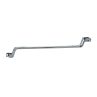 MILWAUKEE Vyhnutý oboustranný očkový klíč 17x19mm 4932492746