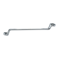 MILWAUKEE Vyhnutý oboustranný očkový klíč 20x22mm 4932492749