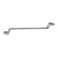 MILWAUKEE Vyhnutý oboustranný očkový klíč 24x26mm 4932492752