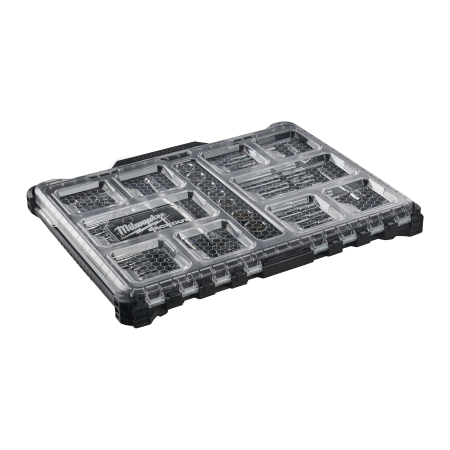 MILWAUKEE Packout sada ráčny a nástrčných klíčů 1/4" a 1/2" 63 ks 4932493661