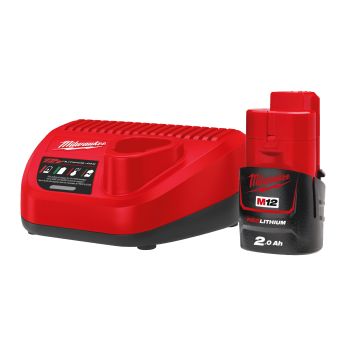 MILWAUKEE M12™  sada akumulátorů a nabíječky 4933451900