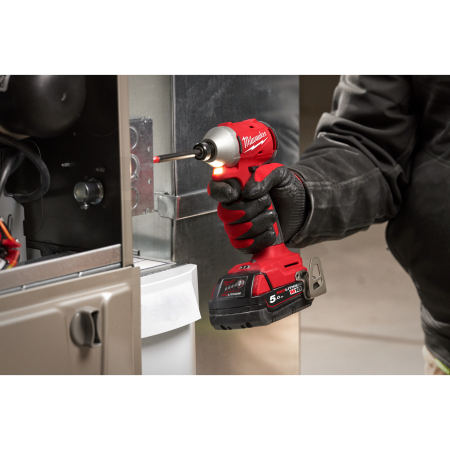 MILWAUKEE M18 BLIDR-502X bezuhlíkový rázový utahovák 1/4˝ Hex 4933492843