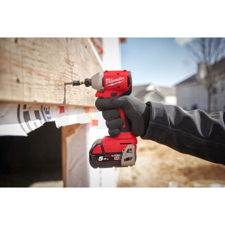 MILWAUKEE M18 BLIDR-502X bezuhlíkový rázový utahovák 1/4˝ Hex 4933492843