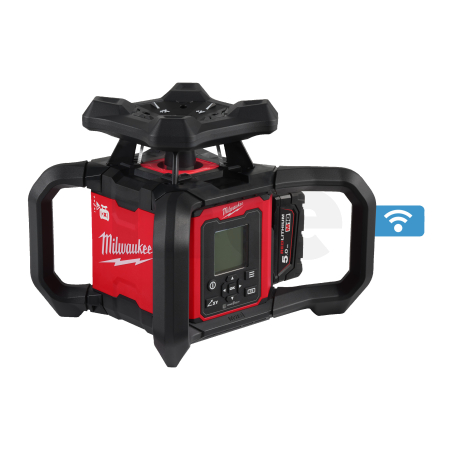 MILWAUKEE M18 RLOHV1200-501C horizontální/vertikální rotační laser 1 200 m s automatickým duálním nastavením sklonu ONE-KEY 4933