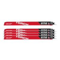 MILWAUKEE Pilové plátky TORCH Nitrus 300 x 10 mm, 5 ks 48006553