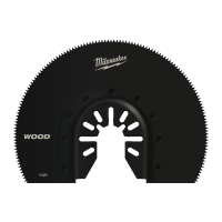 MILWAUKEE Segmentový řezný nůž na měkké dřevo, PVC a sádrokarton, 90 mm, 48851121