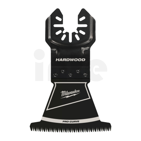 MILWAUKEE široké přesné trojitě broušené nože PRO-CURVE pro řezání čistého dřeva, sádrokartonu a PVC OL HCS 3C HW 64 MM 48851151