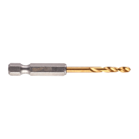 MILWAUKEE HSS-TiN Red Hex 3.2 mm - 2 ks 48894706