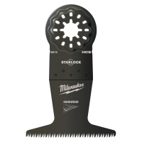 MILWAUKEE Nůž 65 mm pro ponorné řezy do dřeva a geometrie zubů se třemi řeznými břity zaručují rychlé a čisté řezy 48906015