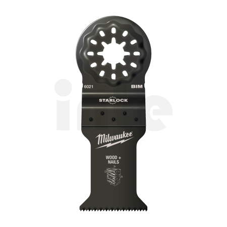 MILWAUKEE Bimetalový nůž 35 mm pro ponorné řezy do dřeva s hřebíky zaručuje dlouhou životnost 48906021
