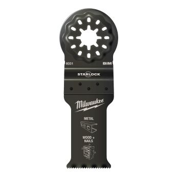 MILWAUKEE Univerzální bimetalový nůž 28 mm pro ponorné řezy zaručuje dlouhou životnost 48906034