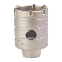 MILWAUKEE Vrtací korunka TCT SDS-Plus  Ø50  x  58 mm 4932344479
