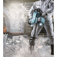 Makita - Aku bourací kladivo šestihran 28,6 mm Li-ion XGT 2x40V, kufr,bez aku   Z HM004GZ01