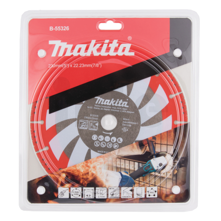 Makita - kotouč řezný diamantový RESCUE 230x22.23mm B-55326