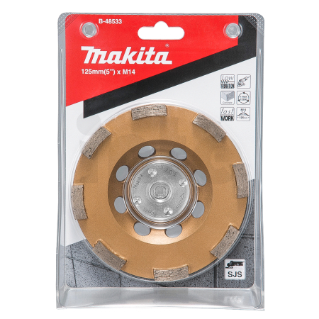 Makita - kotouč brusný diamantový 125mm M14 B-48533