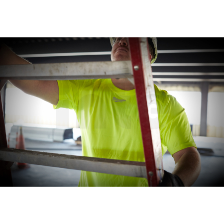 MILWAUKEE WWSSG Lehké univerzální triko s krátkým rukávem WORKSKIN™ - šedé 4933478195