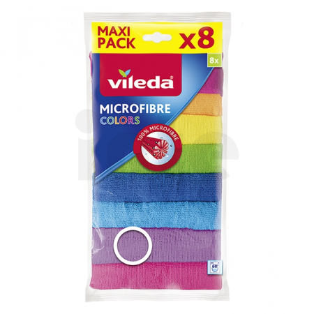 Vileda Colors mikrohadřík 30x30 8ks