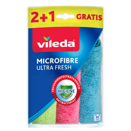 Vileda Ultra Fresh mikrohadřík 30x30 cm 2+1ks