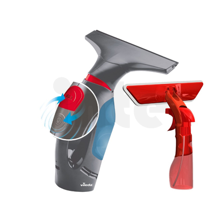 Vileda Windomatic Power Complete set vysavač + mop na okna – profesionální set pro čištění oken