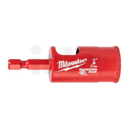 MILWAUKEE 1/4" HEX Vrták pro mokré vrtání DIAMOND MAX, 22 mm 4932498349