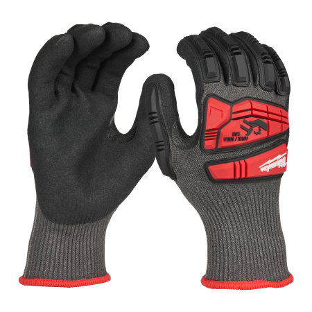 MILWAUKEE Impact Pro Rukavice odolné proti nárazu a proříznutí tř. E 9/L 4932498536