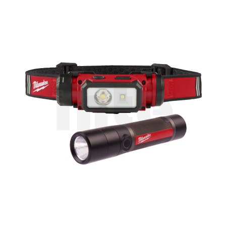 MILWAUKEE L4FMHL2LED-302 sada osvětlení REDLITHIUM GEN2 4933499300