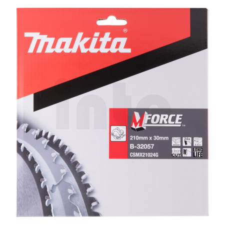 Makita - kotouč pilový dřevo MFORCE 210x2.3x30mm 24Z = old B-08078 B-32057