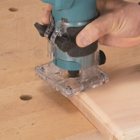 Makita - Aku jednoruční frézka Li-ion LXT 18V, bez aku    Z DRT52Z