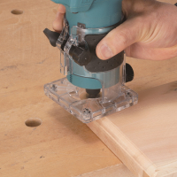 Makita - Aku jednoruční frézka Li-ion LXT 18V, bez aku    Z DRT52Z