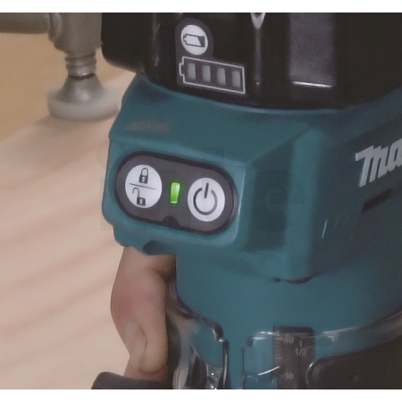 Makita - Aku jednoruční frézka Li-ion LXT 18V, bez aku    Z DRT52Z