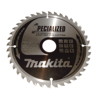 Makita - kotouč pilový dřevo SPECIALIZED se zapuštěnými zuby 185x2x30mm 40Z = old B-09494 B-33174