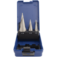 Makita - sada stupňovitých vrtáků HSS-G 4-30/4-12/4-20mm, 3ks P-69951