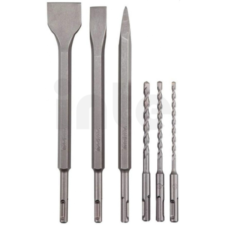 Makita - sada vrtáků a sekáčů SDS-Plus, 6ks D-58920