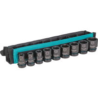 Makita - sada nástrčných klíčů 1/2" čtyřhran IMPACT BLACK 8ks E-16601