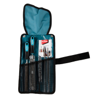 Makita sada pro broušení řetězu o 4,8mm, 5 dílů D-72176