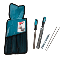 Makita sada pro broušení řetězu o 4,8mm, 5 dílů D-72176