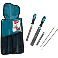 Makita - sada pro broušení řetězu o 5,5mm, 5 dílů D-72198