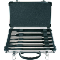 Makita - sada sekáčů SDS-Plus v hliníkovém kufru, 5ks D-16368