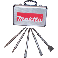 Makita - sada sekáčů SDS-Plus v hliníkovém kufru, 5ks D-16368