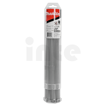 Makita - sada samoostřících sekáčů SDS-Max: špičák2x,20mm plochý2x, 50mm 1x, délka 355/400mm E-13194