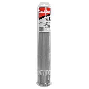 Makita - sada samoostřících sekáčů SDS-Max: špičák2x,20mm plochý2x, 50mm 1x, délka 355/400mm E-13194