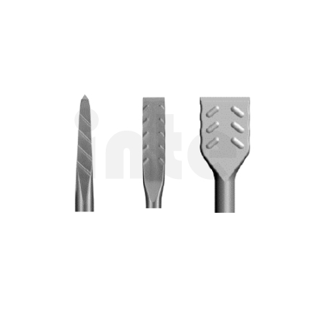 Makita - sada samoostřících sekáčů SDS-Plus 3ks =oldE-04911 E-20220