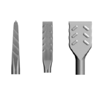 Makita - sada samoostřících sekáčů SDS-Plus 3ks =oldE-04911 E-20220